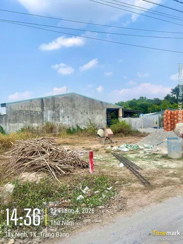 5 x 20 full thổ cư giá 490 triệu, dân cư đông đúc, cách chợ trảng bàng 1km-Gọi: 0397 941 642