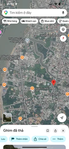 1000m2 Đất xây biệt thự Mặt tiền rạch Thủ Ngữ-1/Bùi quốc khánh-chánh nghĩa cũ (phường Thủ Dầu Một-TP.HCM) ngang 18m