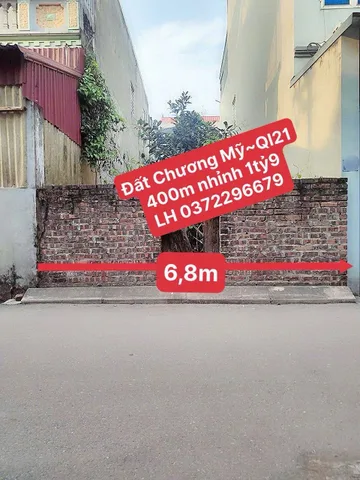 Chính chủ bán đất Chương Mỹ giá 1,9tỷ