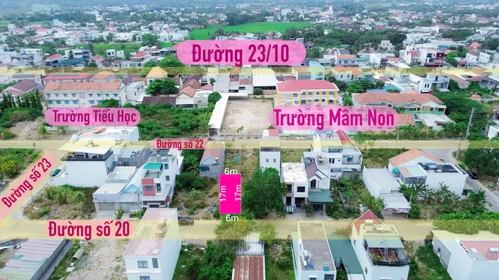 Lô đất KĐT Phú Ân Nam Đường số 20 rộng 13m. Phù hợp ở & Kinh Doanh Buôn Bán .Chỉ 3 Tỷ 250 Triệu

• Diện tích vừa phải: 102m2, ngang 6m × 17m
• Đường rộng 13m.Sổ hồng xây dựng tự do.
• Dân cư đông đúc nhiều nhà cao tầng và biệt thự.
• Kế bên Trường Ti