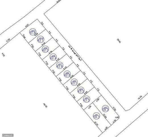 Bán đất 42,1m² full thổ cư ngang 4,5m giá 1.5 tỷ tại Xã Hoàn Long