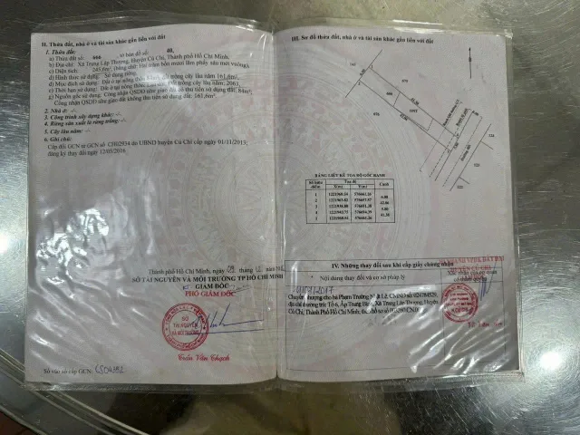 Đất Củ Chi Giá Tốt – Bán đất đường Trung Lập, xã Thái Mỹ giá 4 tỷ
