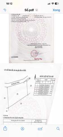 Bán đất 4263m² ngang 30m giá 2 tỷ tại Xã Trảng Bom