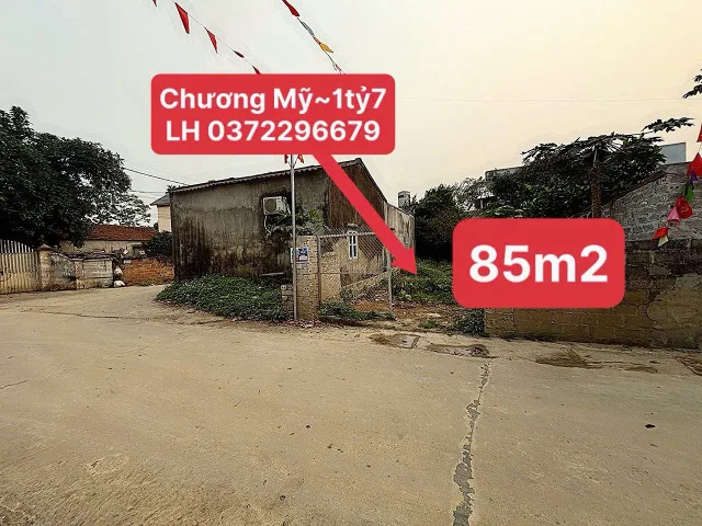 Đất Chương Mỹ giá nhỉnh 1tỷ7