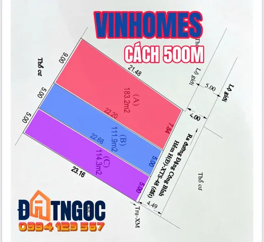 🟥Bán đất nền gần VinHomes Hóc Môn 180m² có sẵn 120m² thổ cư ngang 8m giá 3.1 tỷ Xuân Thới Sơn