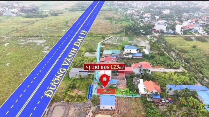 Bán Đất 123m2 có sẵn 73 m2 thổ cư giá 1.68 tỷ tại Xã Lâm Động Huyện Thuỷ Nguyên Hải Phòng