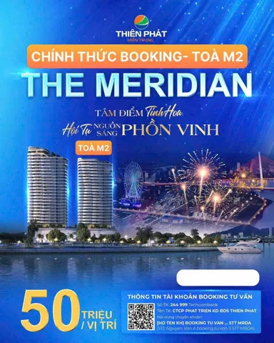 🔥 CHÍNH THỨC NHẬN BOOKING TÒA M2 THE MERIDIAN 🔥