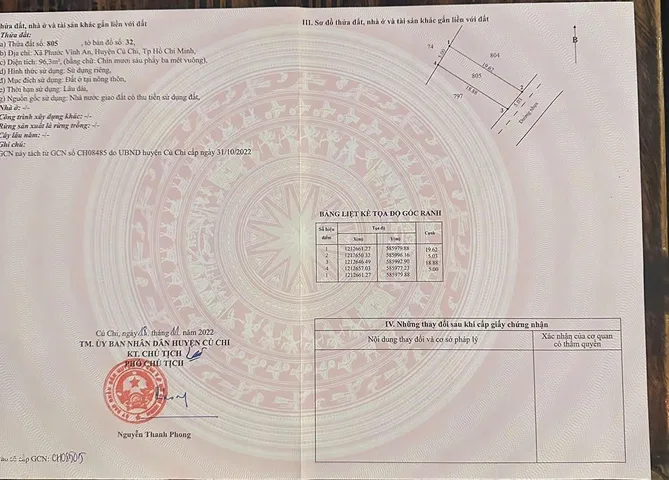 Đất Củ Chi Giá Tốt – Bán đất xã Củ Chi full thổ cư giá 2 tỷ 200