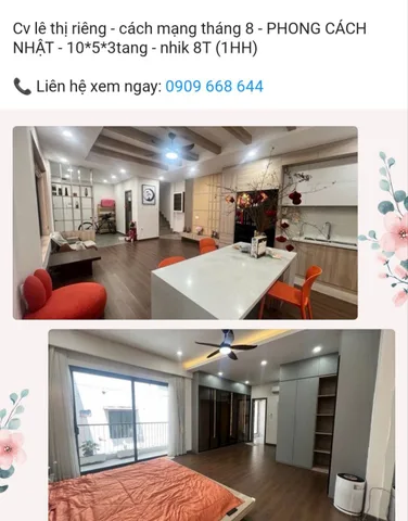 NHÀ MỚI ĐẸP PHONG CÁCH NHẬT NGANG KHỦNG 10M XÂY 3 TÂNG SÁT CV LÊ THỊ RIÊNG Q.10