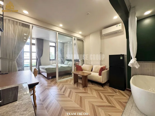 CHO THUÊ CĂN HỘ CAO CẤP , GẦN VÒNG XOAY HÀNG XANH, 55M2 CHỈ 13TR/TH. LH:0982048459.