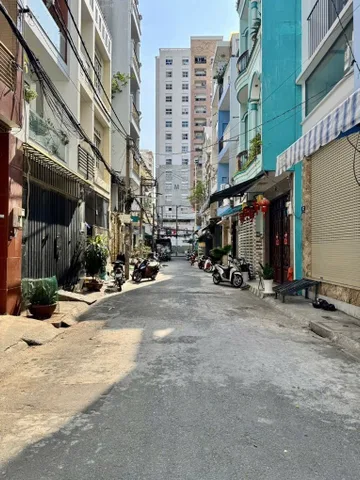 BÁN NHÀ 4 TẦNG – ĐƯỜNG 6M XE TẢI – CMT8 GẦN CÔNG VIÊN LÊ THỊ RIÊNG, CƯ XÁ BẮC HẢI – TÂN BÌNH – 11.95 TỶ