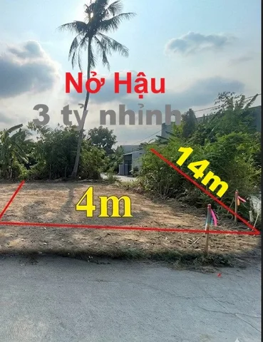 Bán đất quận 12 giá 3 tỷ nhỉnh DT 4x16 hẻm 8m xe tải, diện tích 8x14m nở hậu đẹp