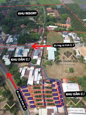 Đất Củ Chi Giá Tốt – Em mới ra vài lô mặt tiền đường nhựa Trung Lập Thượng, giá từ 1 tỷ 30