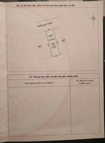 Bán lô đất dự án khu Tái Định Cư Nam Tiến nay thuộc Phường Vạn Xuân, Tỉnh Thái Nguyên