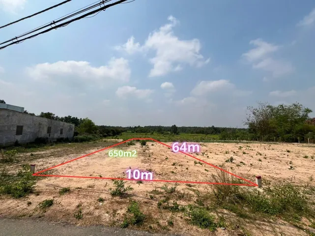 ĐẤT NỀN GIÁ TỐT TẠI CỦ CHI – 2 MẶT TIỀN – ~650m² – GIÁ 1,9 TỶ
