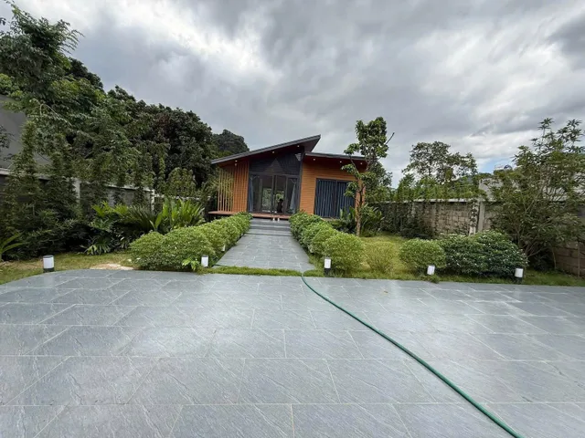 488m full thổ cư, mặt tiền 12m, vuông vắn - sẵn Nhà vườn kiểu Nhật Bản