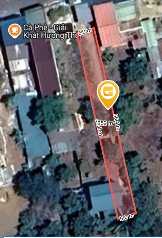 Bán đất 250.1m² có sẵn 83m² thổ cư ngang 5.0m giá 3.75 tỷ tại Phường Tân An