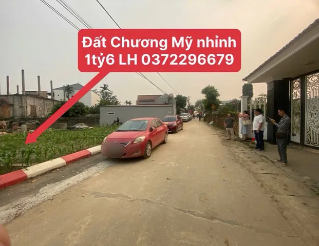 Đất Chương Mỹ 80m2 giá nhỉnh 1,6tỷ