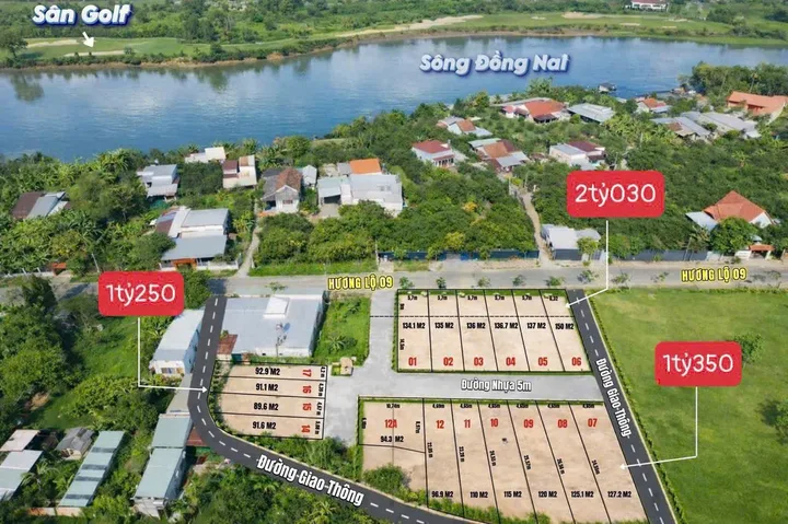 150m² SỔ RIÊNG THỔ CƯ – MẶT TIỀN VEN SÔNG – GIÁ F0 CHỈ 2 TỶ 030 (GIÁ TRỌN LÔ)