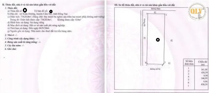Bán đất trống khu công nghệ cao – Xuân Đường, Cẩm Mỹ, Đồng Nai – 117.160m²