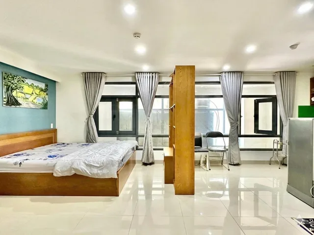 Cho thuê căn hộ studio trung tâm Nha Trang gần chợ xóm mới