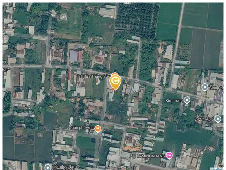 Bán nhà 105.7m² có sẵn 100m² thổ cư ngang 4m giá 1.3 tỷ tại Xã Mỹ Hạnh