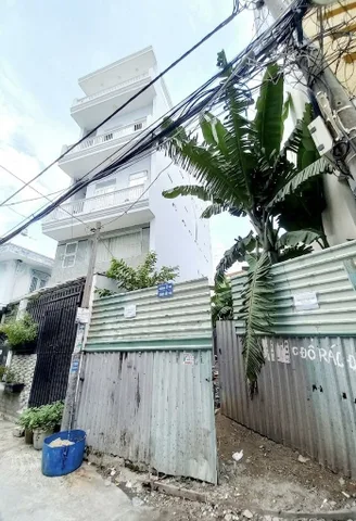 Đất thổ cư hẻm ô tô cách mặt tiền 30m; hẻm thông chợ Phú Thuận; 75m2 (ngang 5m); xây cao tầng