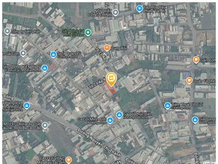 Bán nhà 165m² có sẵn 164,4m² thổ cư ngang 4,2 nở hậu 8,2m giá 3 tỷ tại Đường Nguyễn Thị Thảnh Xã Đông Thạnh