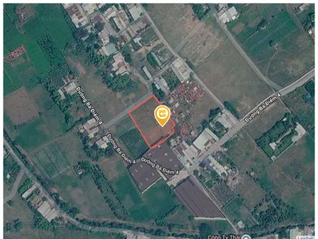 Bán đất 2926.3m² ngang 30m tại Xã Bà Điểm