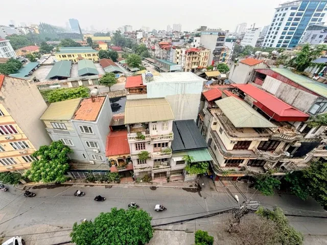 Mặt phố khu Nguyễn Lân 💥 Vỉa hè rộng, 2 mặt tiền ô tô tránh – Tòa nhà văn phòng bề thế – 86m2 x 7 tầng thang máy mới tinh