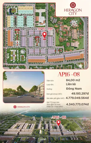 HERAGON CITY –  HẠ TẦNG ĐẸP NHẤT THANH HÓA. SẴN SỔ. CĐT: 0966 343 969