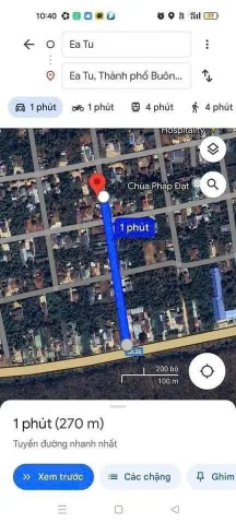 Bán đất 152m² có sẵn 60m² thổ cư ngang 5.0m giá 1.33 tỷ tại Phường Tân An