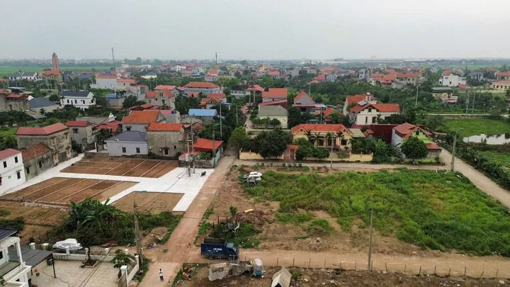 Bán đất 63,3m² full thổ cư ngang 4,5m giá 870 triệu tại Xã Lương Bằng