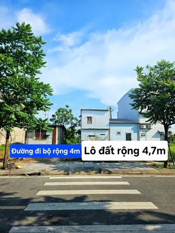 🔥🔥Bán đất Hương Sơ - kẹp đường đi bộ 4m, ngang rộng 4,7m