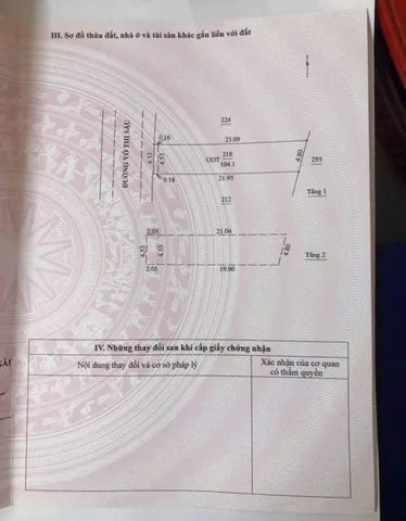 Bán nhà 104.1m² có sẵn 100m² thổ cư ngang 4.5m giá 7 tỷ tại Phường Cẩm Thành