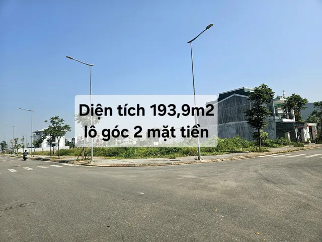 🏠Bán lô góc 2 mặt tiền view công viên Hương Sơ - Cách Tản Đà chỉ 50m