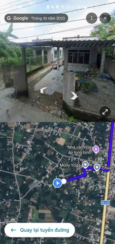 Bán đất có sẵn nhà cấp 4 đường đan ô tô Huỳnh Văn Bảy, xã Long An, Châu Thành, Tiền Giang