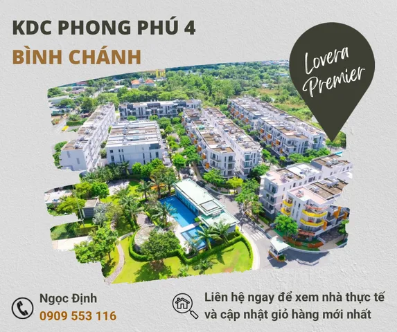Nhà phố Lovera Premier Khang Điền _ 1 trệt 3 lầu _ Giá 8,3 tỷ