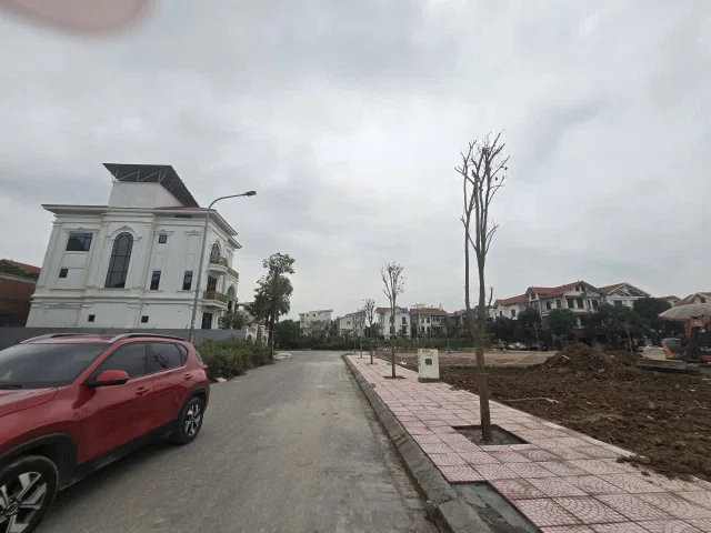Bán đất biệt thự khu đô thị đại hoàng long dãy OBT11 nhìn vườn hoa to. Diện tích 315m mặt tiền 15m hướng tây nam. Phường võ cường tỉnh bắc ninh