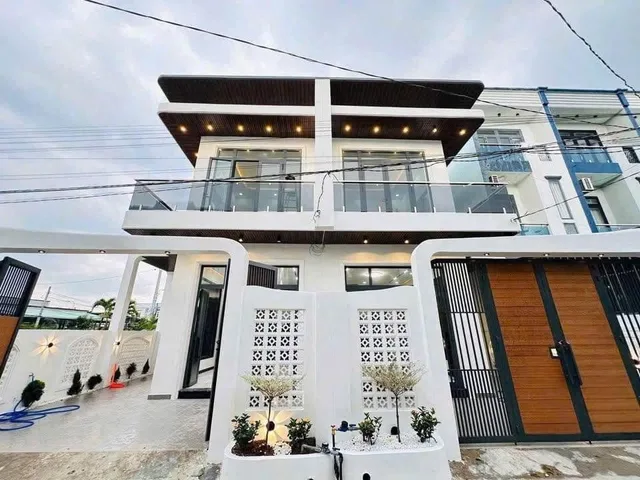 1 CẶP BIỆT THỰ MINI SONG SINH NGAY CUỐI ĐƯỜNG HUỲNH VĂN NGHỆ