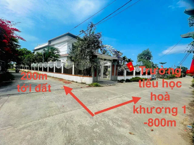 Sở hữu ngay lô đất vàng ngay trung tâm Hòa Khương giá chỉ từ 1 tỷ