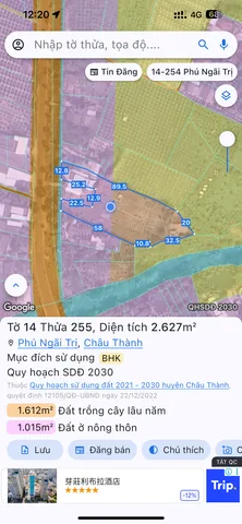 Bán nhà 3000m² có sẵn 310m² thổ cư ngang 35m giá 6.7 tỷ tại Xã Tầm Vu