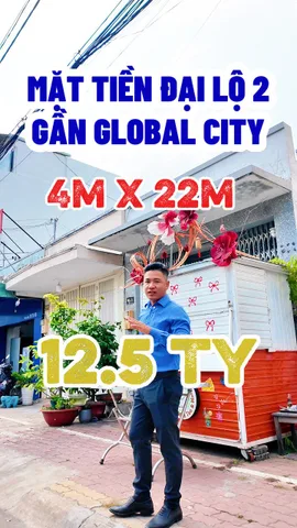 BÁN ĐẤT MẶT TIỀN ĐẠI LỘ 2 QUẬN 9 - 86M2 - MẶT TIỀN KINH DOANH SÁT ĐỖ XUÂN HỢP - 12.5 TỶ