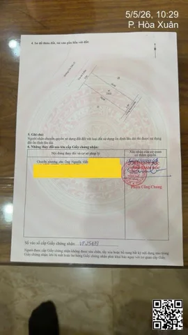 📌📌📌LÀM VIỆC TRỰC TIẾP GIÁ TỐT !!! Bán đất Cồn Dầu 22, Hòa Xuân