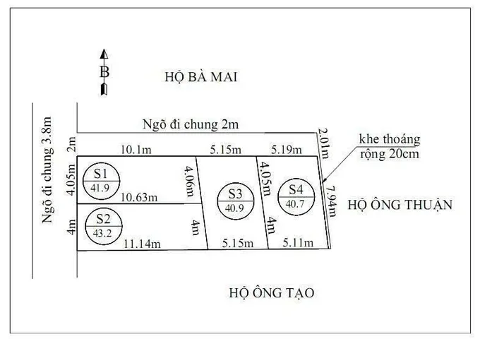 Chỉ 2,15 tỷ lô đất An Trực, Sở Dầu, Hồng Bàng, Hải Phòng
