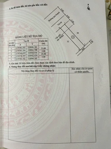 Bán đất 125m² full thổ cư ngang 5m giá 1.9 tỷ tại Phường Móng Cái 2