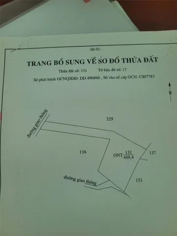 NỀN CHÍNH CHỦ - GIÁ TỐT - Ấp Long Thuận, Xã Long Trì, Huyện Châu Thành, Long An