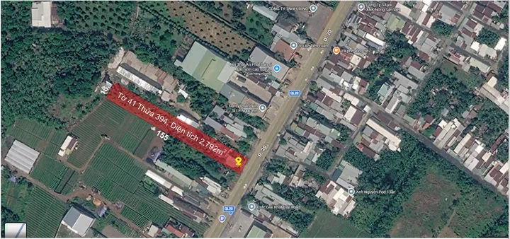 Bán đất 2.792m² có sẵn 220m² thổ cư ngang 18.1m giá 13 tỷ tại Đường Quốc Lộ 20 Xã Gia Kiệm TP Đồng Nai