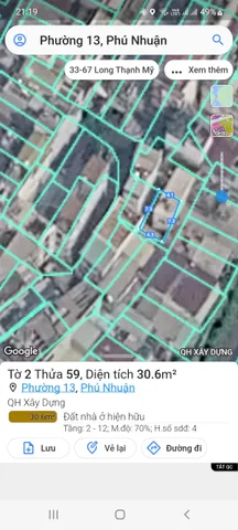 Nhà Đất 137/27/13  đường Lê Văn Sỹ phường 13 Quận Phú Nhuận