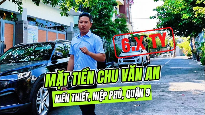 BÁN NHÀ ĐƯỜNG CHU VĂN AN, HIỆP PHÚ, QUẬN 9 - 52M2 (4.4x11.8M) - KHU KIẾN THIẾT ÍT NHÀ BÁN - 6.4 TỶ